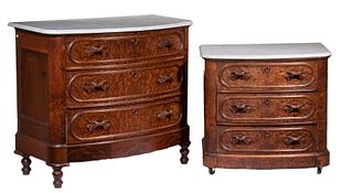 VICTORIAN MARBLE TOP CHESTS