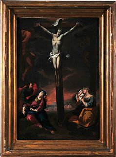 THE CRUCIFICATION OF JESUS OIL PAINTING