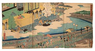 Utagawa Hiroshige II (Shigenobu) (Japanese, 1826 - 69)