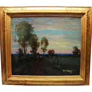 Emil Gelhaar  (1873 - 1934) Oil/Canvas