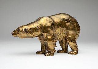 A Vienna bronze figure of a bear