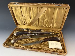 Silver Mounted Carving Set