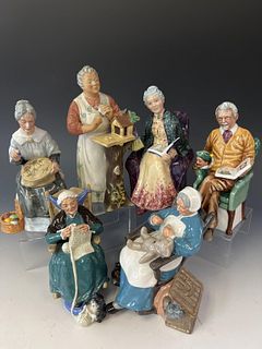 Six Royal Doulton Figurines