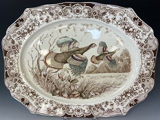 Wild Turkeys Platter