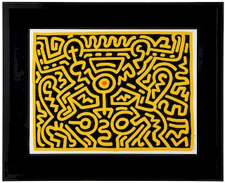 Keith Haring (1958-1990 New York, NY)