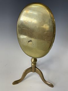 Miniature Brass Candlestand