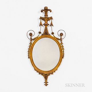Small Gilt-wood Mirror