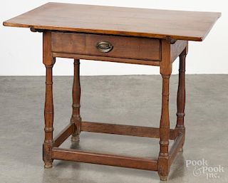 Pennsylvania walnut tavern table, 18th c., 28'' h., 36'' w., 22 1/2'' d.