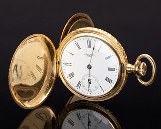 Waltham 18K Gold Pocket Watch
