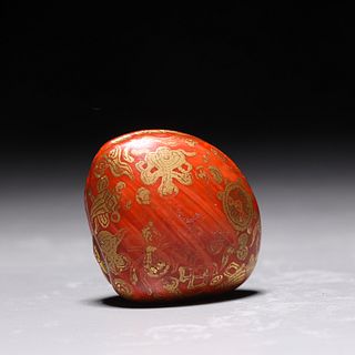 Antique Japanese Clam-Form Netsuke