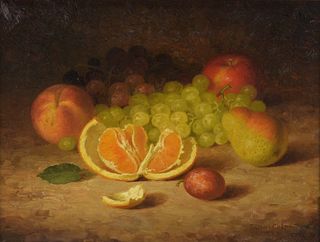 Bryant Chapin Mixed Fruit Still Life Painting