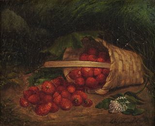 Arnoud Wydeveld Raspberry Still Life Painting