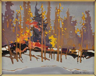 Robert Genn Autumnal Forest Landscape Painting