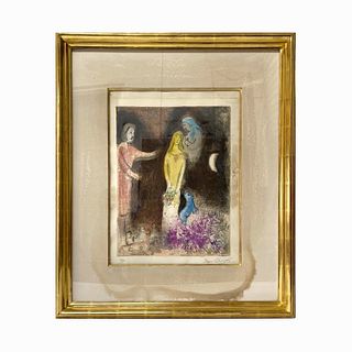 Marc Chagall Chloe Vetue Et Coiffee Par Cleariste