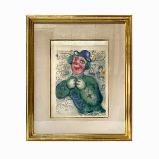 Marc Chagall (1887-1985) "Le Cirque" Lithograph