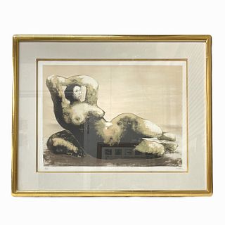 Henry Moore (UK 1898-1986) Signed Lithograph