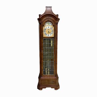 Herschede American Walnut Grandfather Clock