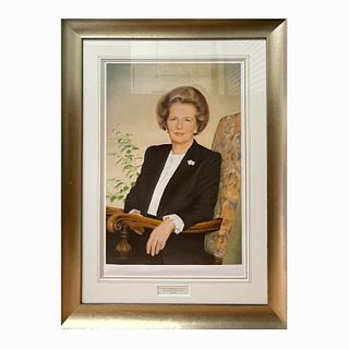 Jane Robson (UK XX) "Margaret Thatcher" LE Litho