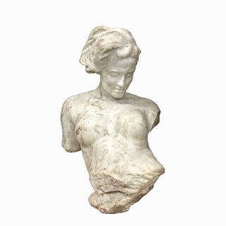Giuseppe Renda (ITALY 1859-1939) "Grenda" Marble Bust