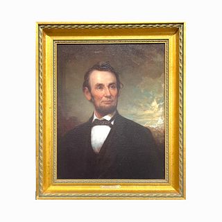 After Geo H. Story (USA 1835-1923) Lincoln Giclee
