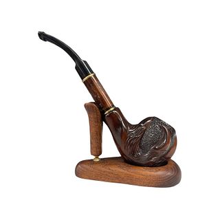 English Carved Wooden Eagle Claw Tobacco Pipe