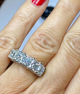 Original Art Deco Platinum Diamond Ring