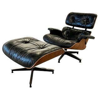Charles & Ray Eames lounge chair and ottoman