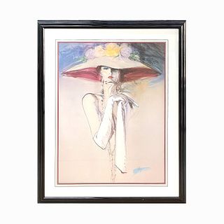 Richard Ely (USA 1928) Signed Color Lithograph