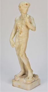 Aft. Michelangelo Marble David Sculpture