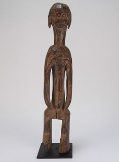 African Mumuye Tribe Ancestral Carved Wood Figure