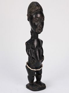 Baule Tribe Blolo Bian Spirit Spouse Sculpture
