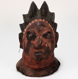 Yoruba Tribe Egungun Society Headdress