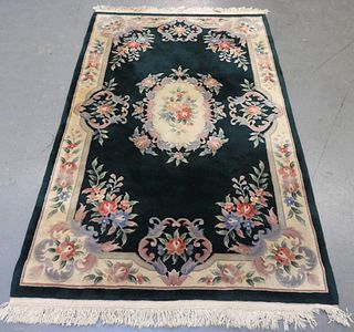 Middle Eastern Floral Carpet Rug