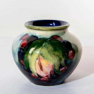 Moorcroft Pottery Miniature Vase, Leaf and Berry
