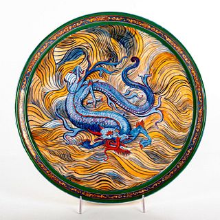 Large Wedgwood Ceramic Tray, Dragon