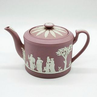 Wedgwood Lilac Jasperware Lidded Teapot