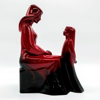 Mother and Daughter Colorway Flambe - Prototype Royal Doulton Figurine