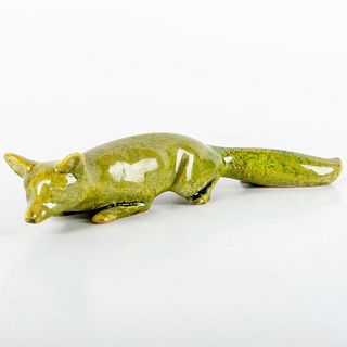 Royal Doulton Experimental Glaze Figurine, Fox, Stalking