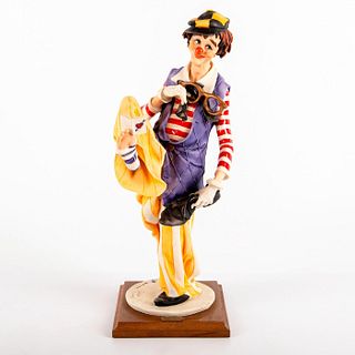 Florence Giuseppe Armani Figurine, Clown With Spectacles