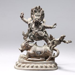 Antique Sino-Tibetan Bronze Figure