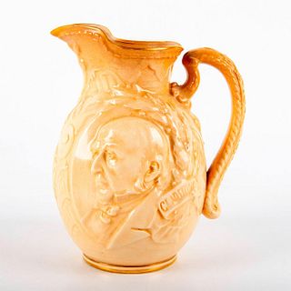Doulton Burslem Ceramic Pitcher, William Gladstone