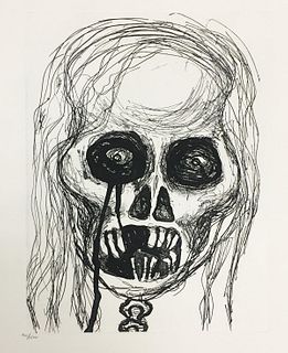 Alice Neel - Self Portrait as a Skull