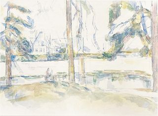 Paul Cezanne (After) - Vue Du Chateau De Montgeroul