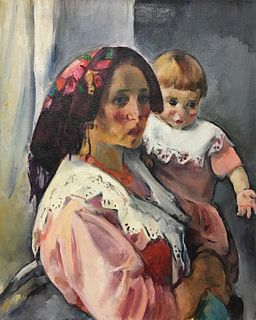 Martha Walter - Mother and Child