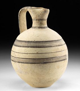 Cypriot Bichrome Oinochoe w/ Concentric Bands
