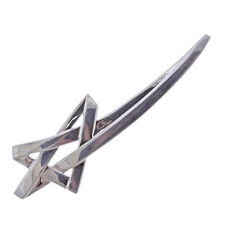 Tiffany &amp; Co Paloma Picasso Silver Shooting Star Brooch Pin
