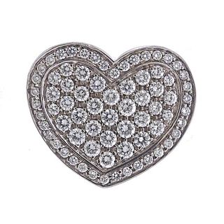 Meyer&#39;s 18k Gold Diamond Heart Ring