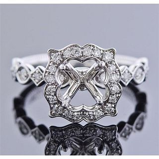 Verragio 14k Gold Diamond Engagement Ring Setting