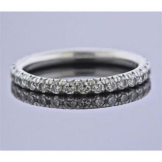 Blue Nile Platinum Diamond Eternity Wedding Band Ring