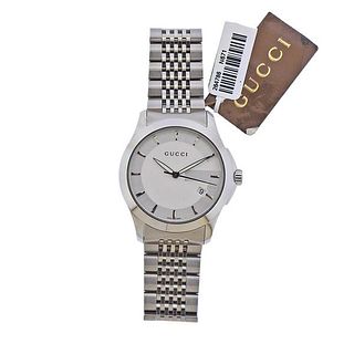 Gucci G Timeless Stainless Steel Watch YA126401